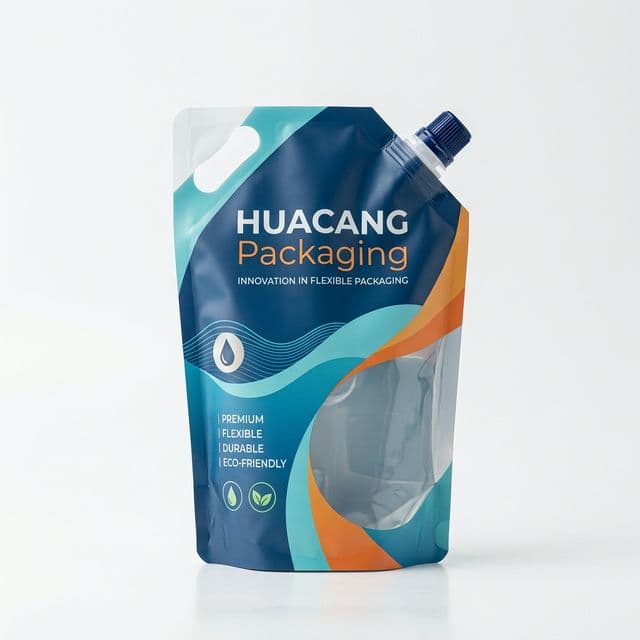 Doypack With Spout flexible packaging product by HUACANG Packaging