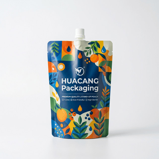 Top Spout Pouches flexible packaging product by HUACANG Packaging