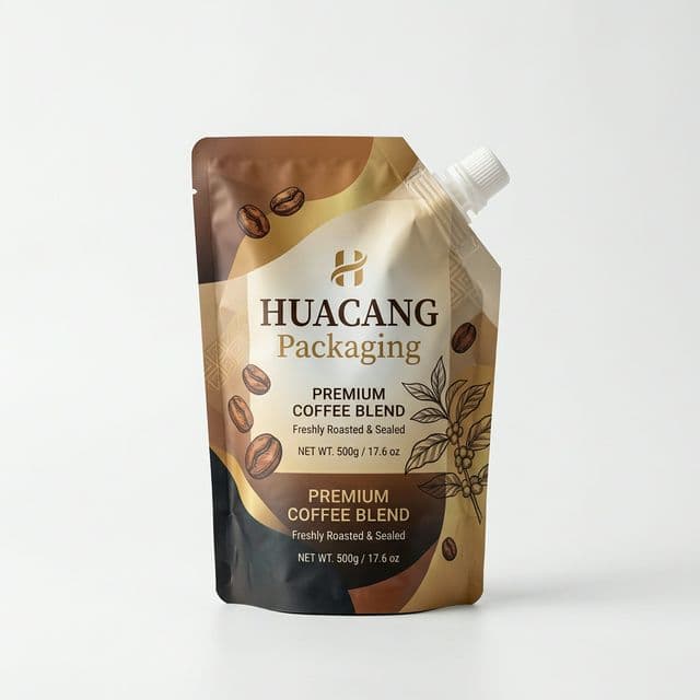 Coffee Liquid Pouches custom packaging image 1 by HUACANG Packaging