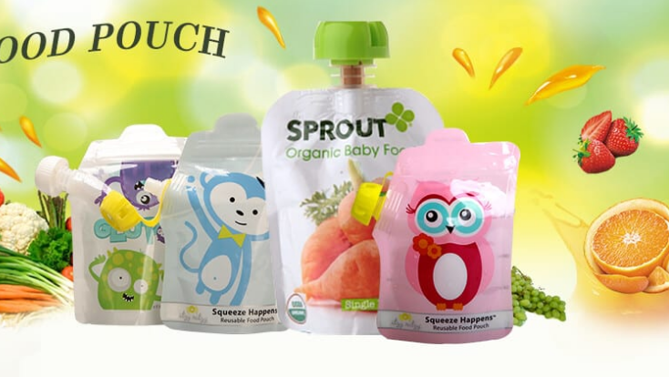 Baby Food Pouches production case and printing sample 4