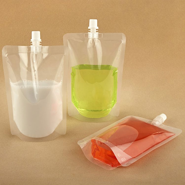 Beverage Pouches production case and printing sample 8