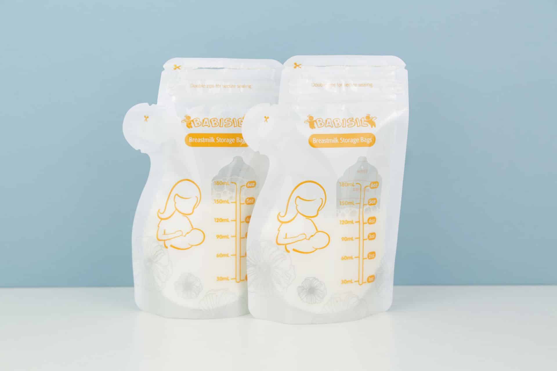 Breast Milk Storage Bags production case and printing sample 4