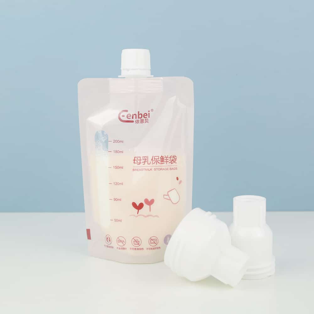 Breast Milk Storage Bags production case and printing sample 6