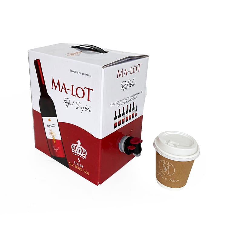 Coffee Take Out Container production case and printing sample 2