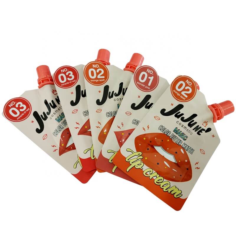 Corner Spout Pouches production case and printing sample 7