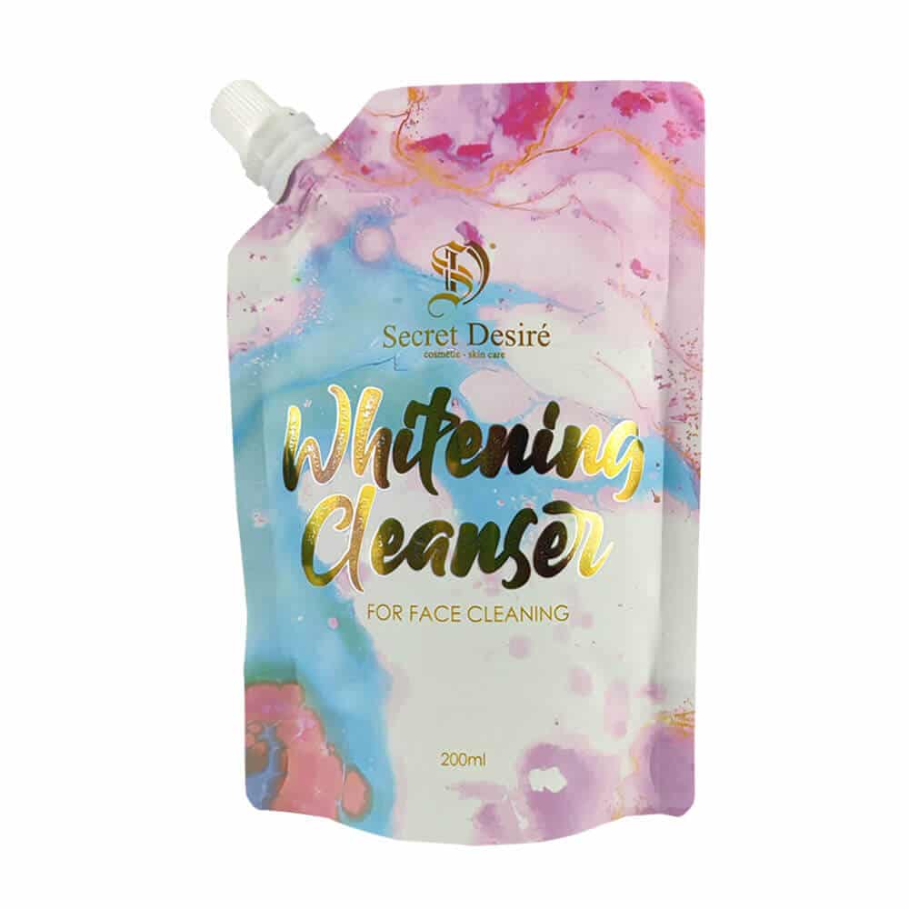 Cosmetic Packaging Pouches production case and printing sample 1