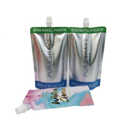 Cosmetic Packaging Pouches production case and printing sample 4