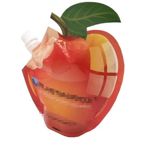 Customized Shaped Spout Pouch production case and printing sample 2