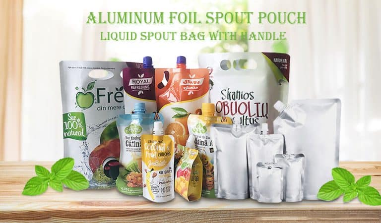 Doypack With Spout production case and printing sample 4