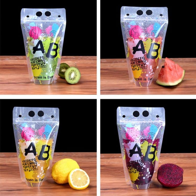 Drink Pouches production case and printing sample 8