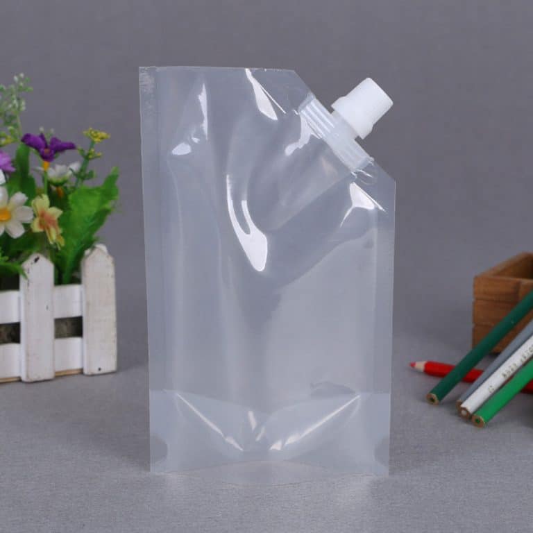 Liquid Spout Bag production case and printing sample 4