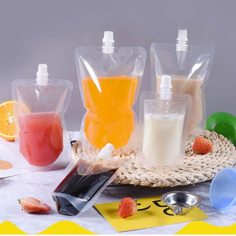 Liquid Spout Bag production case and printing sample 5