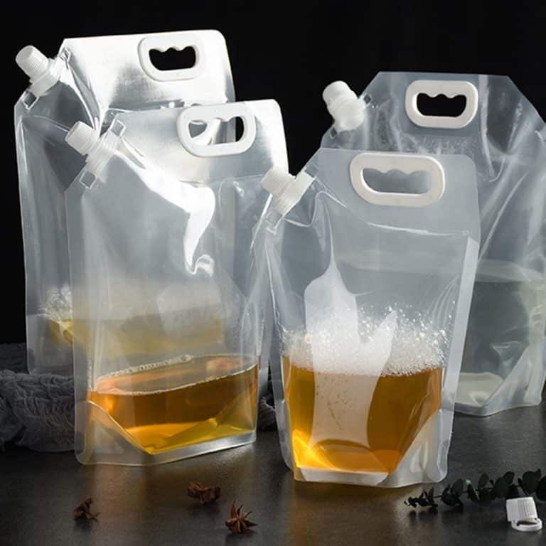 Liquid Spout Bag production case and printing sample 7