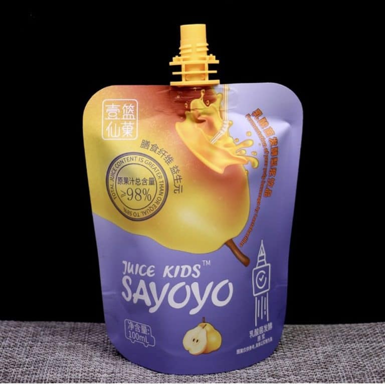 Squeeze Pouches production case and printing sample 4