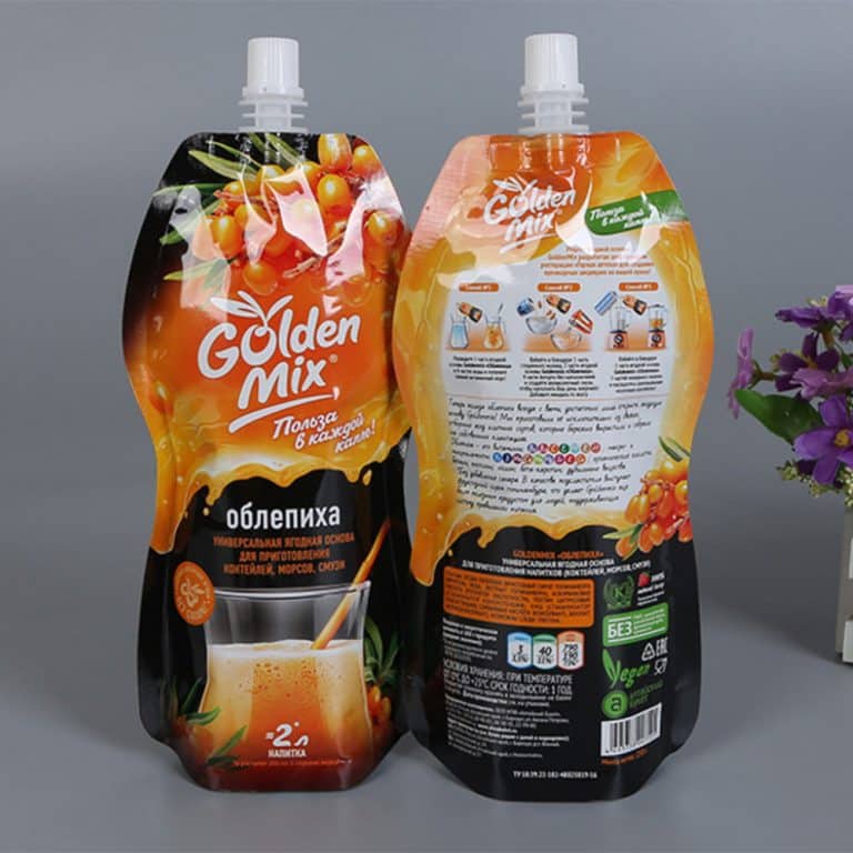 Squeeze Pouches production case and printing sample 8