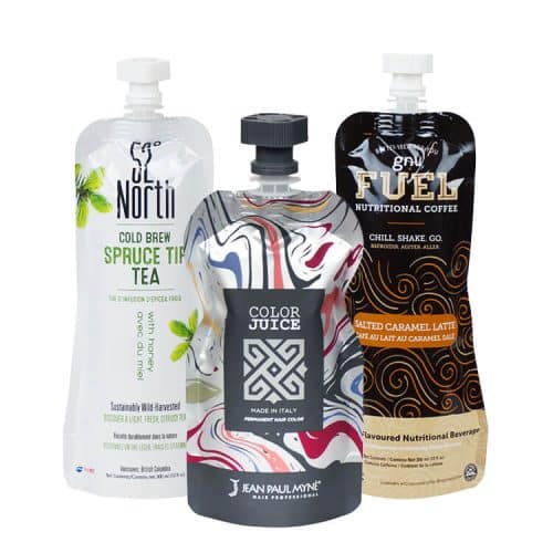 Top Spout Pouches production case and printing sample 8