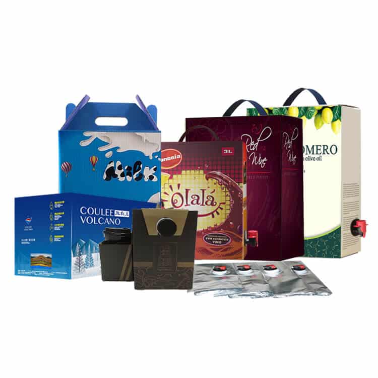 Wine Packaging Pouches production case and printing sample 2