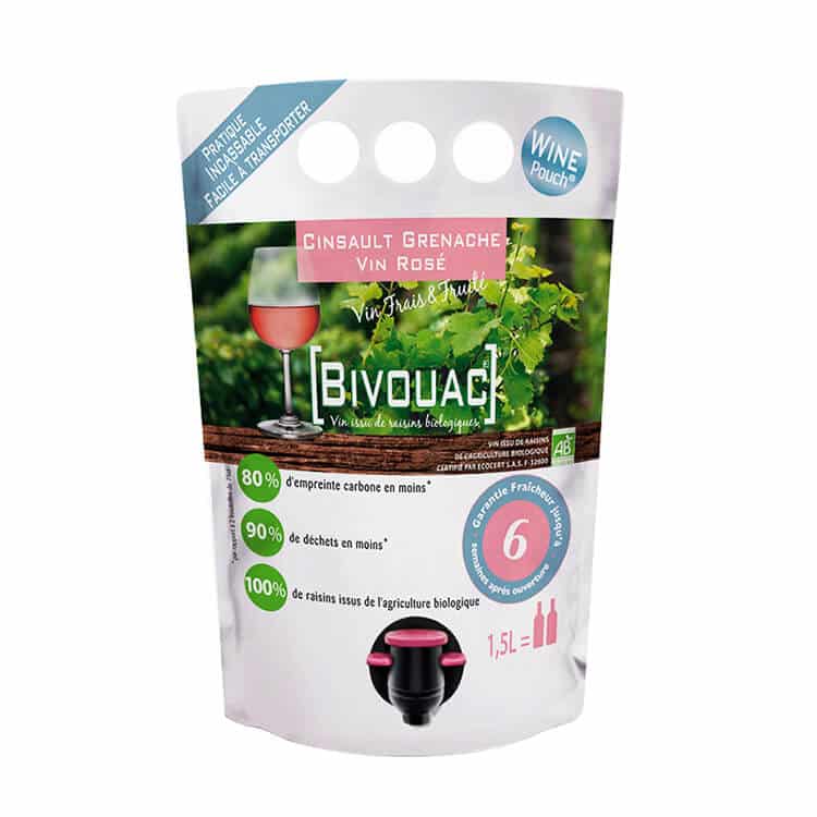 Wine Packaging Pouches production case and printing sample 5