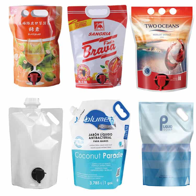 Wine Packaging Pouches production case and printing sample 7
