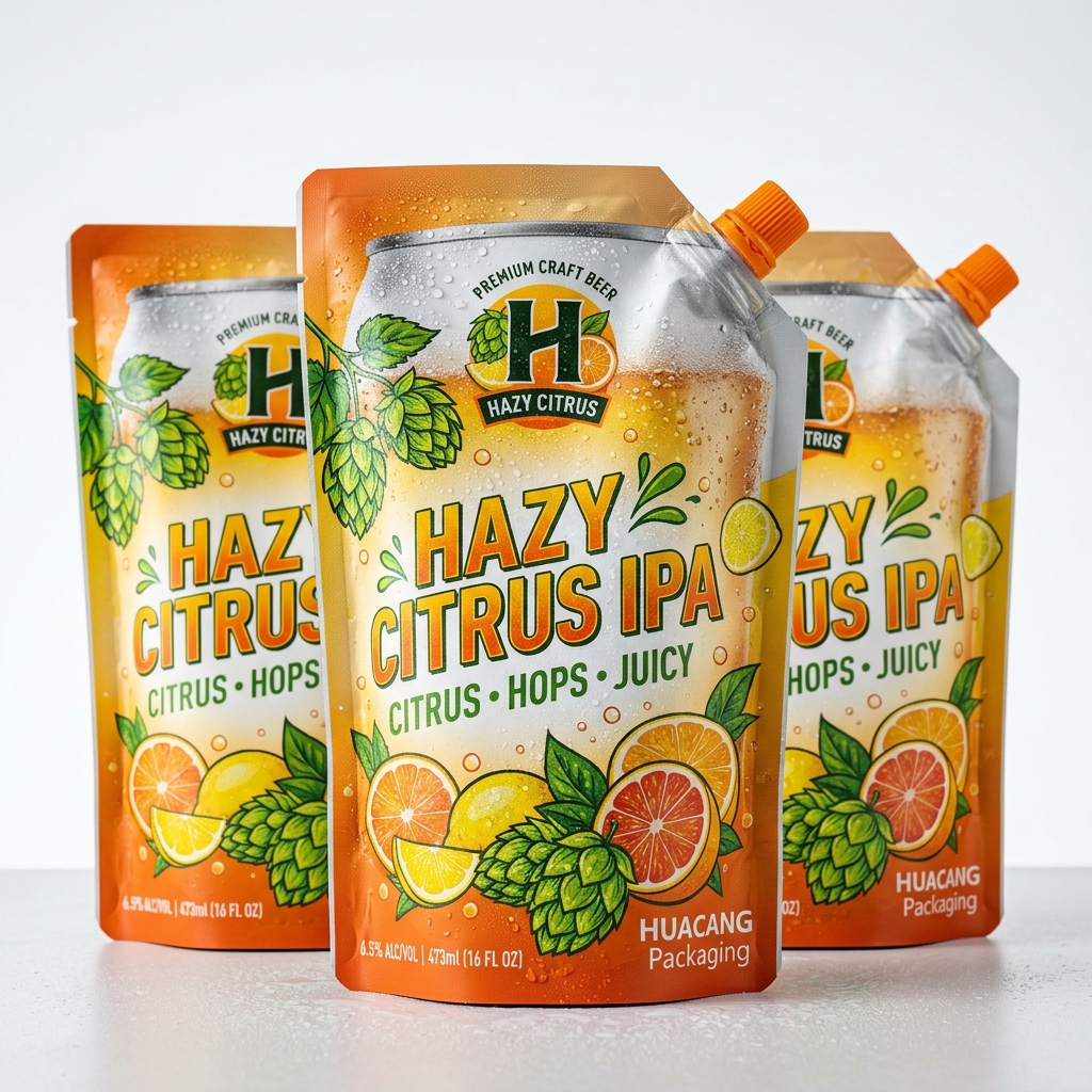 Beer Packaging Pouches 2