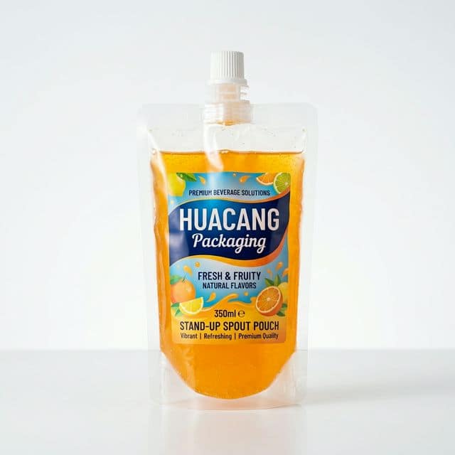 Plastic Pouch With Spout
