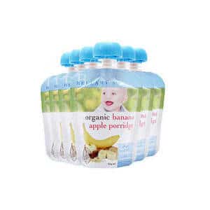 stand up reusable baby food spout pouch