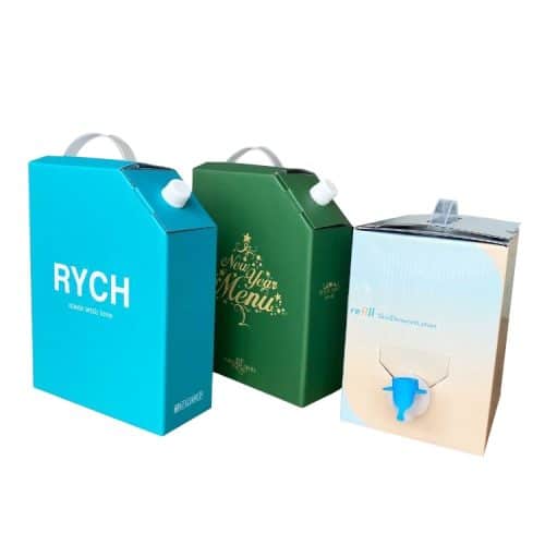1L bag in box with spout