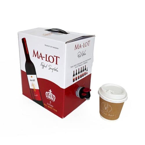 5L wine bag in box