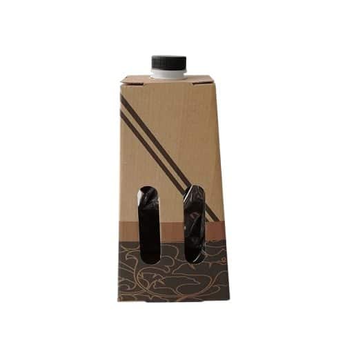 Kraft Paper Beverage Take Out Container - Image 2
