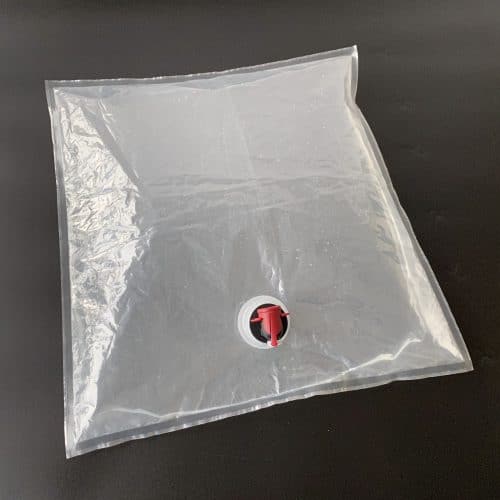 Transparent aluminum foil bag bib plastic bag