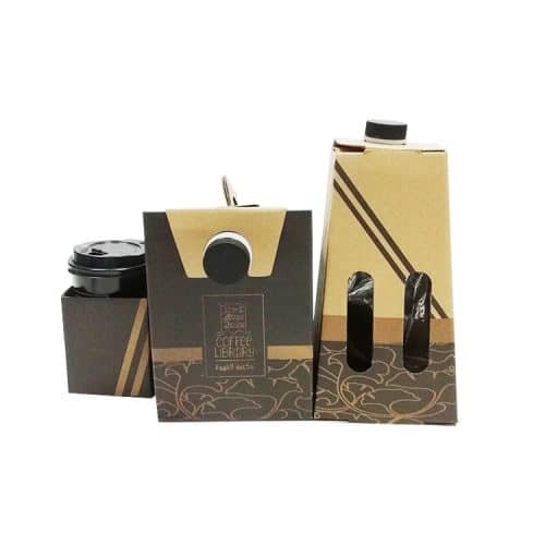 bag in box with paper cup holder - Image 3