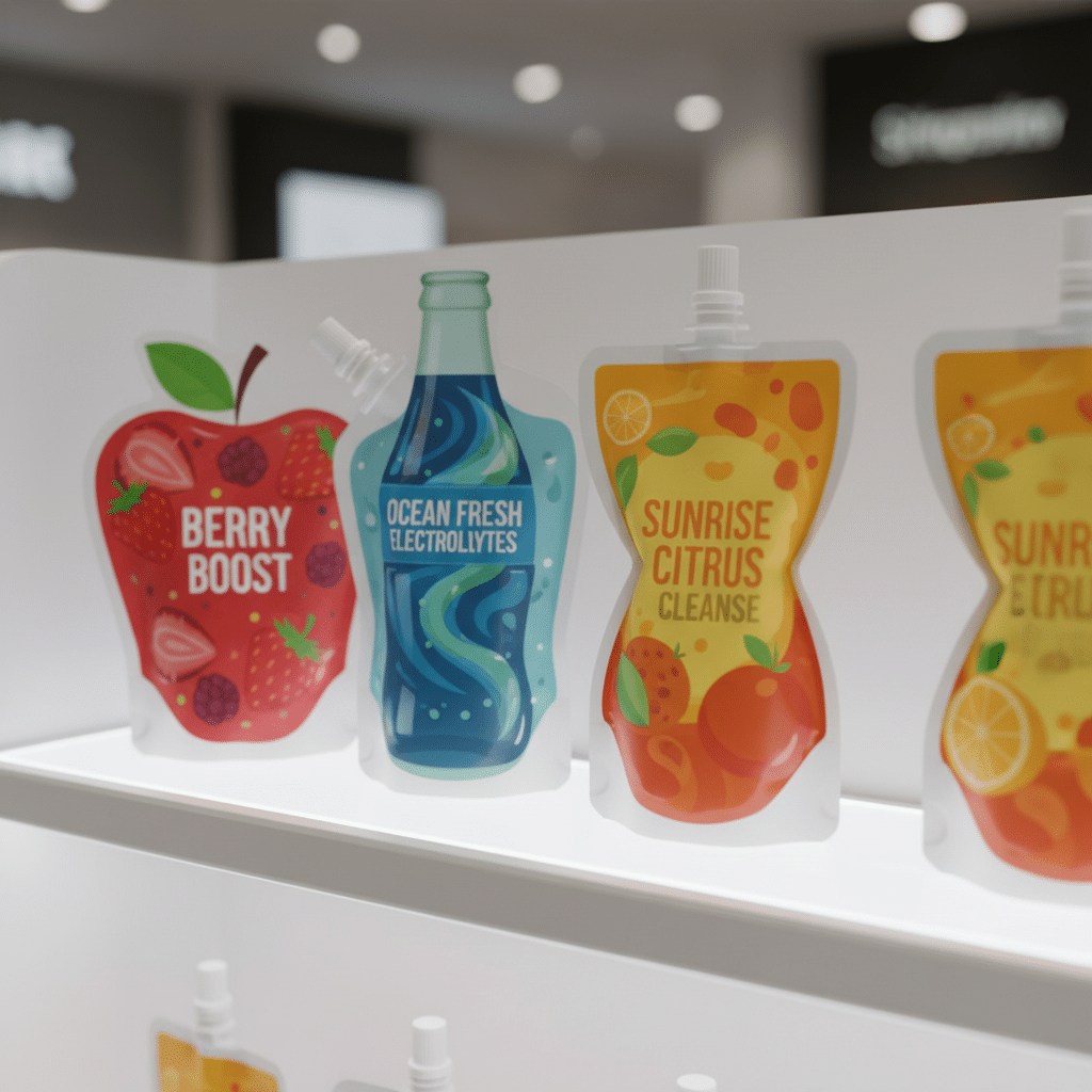 Boosting Brand Visibility with Customized Shaped Spout Pouches